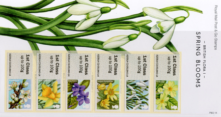 Post & Go: Spring Blooms - British Flora 1 2014