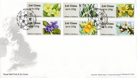 First Day Cover from Collect GB Stamps