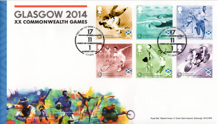 First Day Cover from Collect GB Stamps