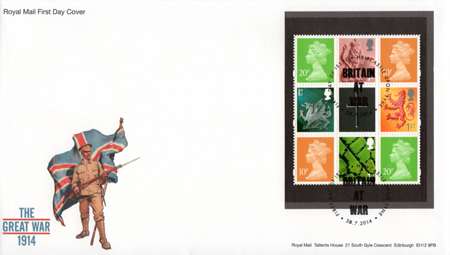 2014 Commemortaive First Day Cover from Collect GB Stamps