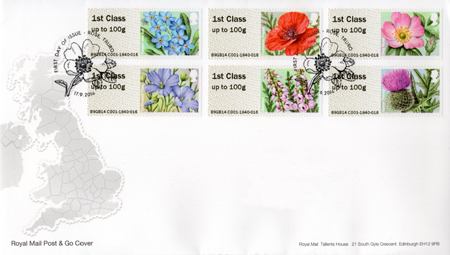 First Day Cover from Collect GB Stamps