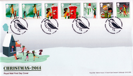 2014 Commemortaive First Day Cover from Collect GB Stamps