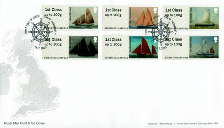 First Day Cover from Collect GB Stamps