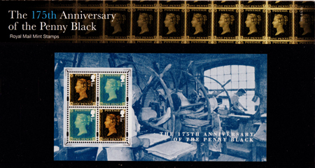 The 175th Anniversary of the Penny Black (2015)