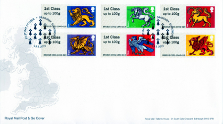 First Day Cover from Collect GB Stamps