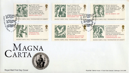 First Day Cover from Collect GB Stamps