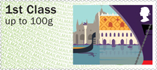 Post & Go : Sea Travel 1st Stamp (2015) Venice
