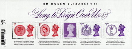 Miniature Sheet from Collect GB Stamps