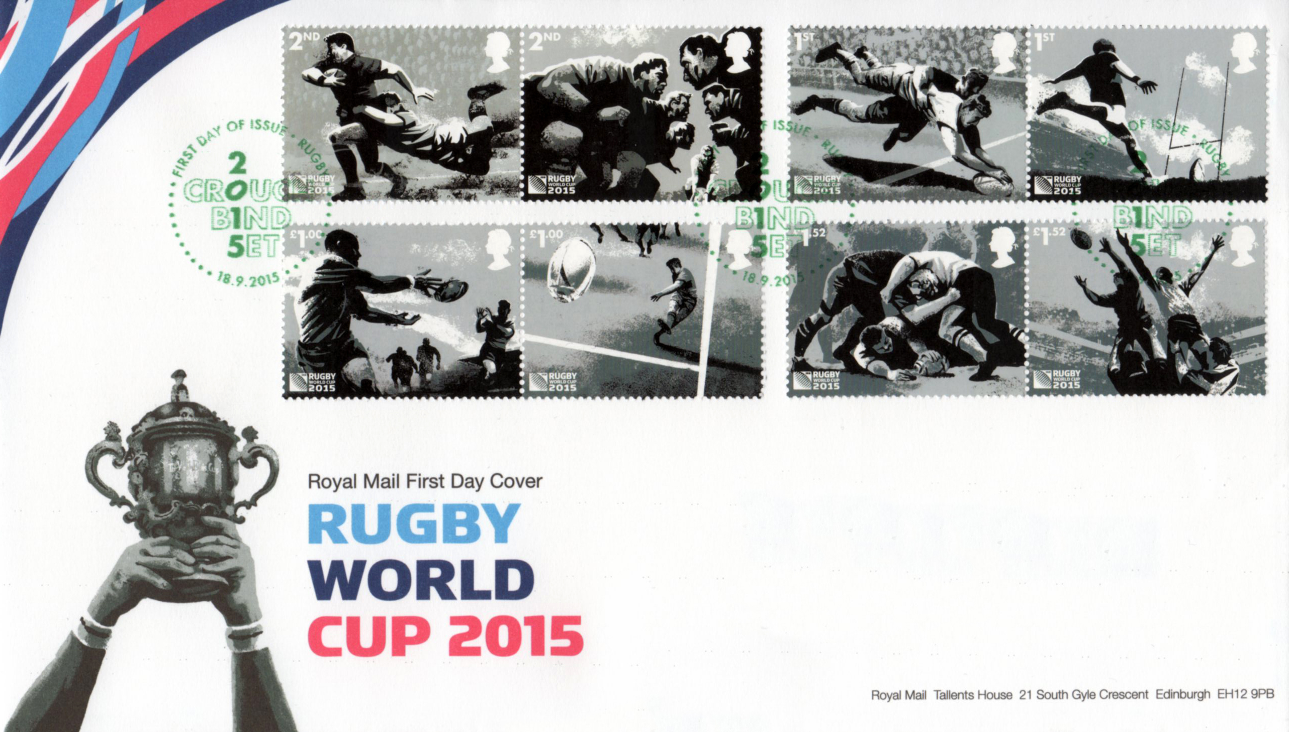 Firstmail itd. World Cup 1962 билет. С днем регби открытка. Border Day one Cover.