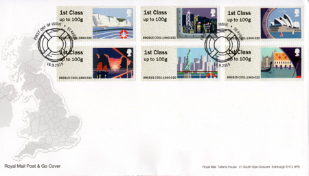 First Day Cover from Collect GB Stamps