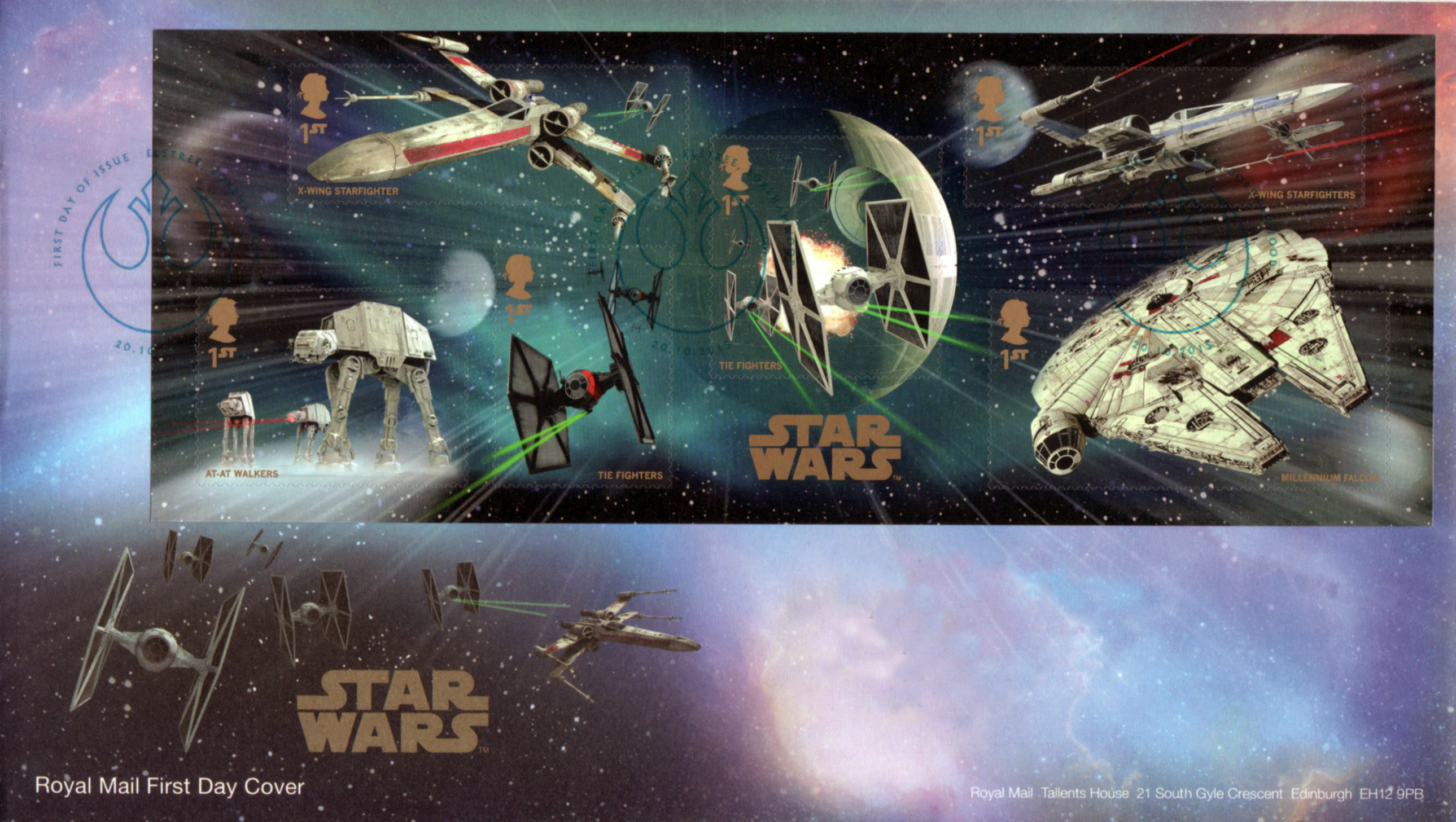 Star Wars (2015) : Collect GB Stamps