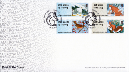 First Day Cover from Collect GB Stamps