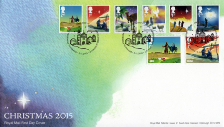 2015 Commemortaive First Day Cover from Collect GB Stamps