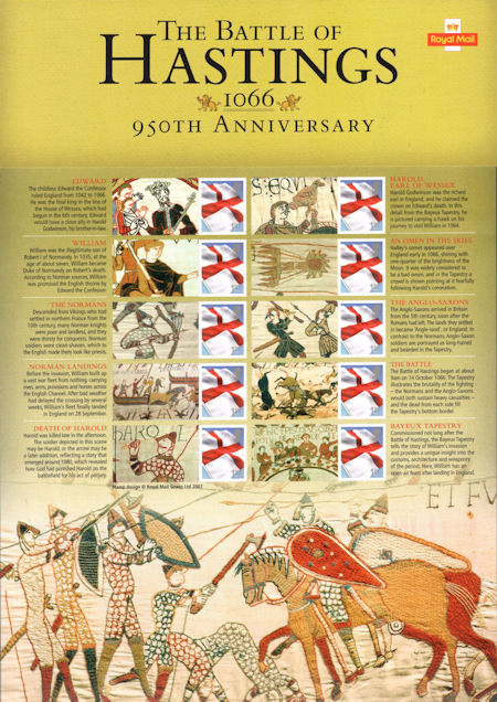 Commemorative Sheet from Collect GB Stamps