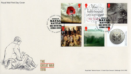 2016 Commemortaive First Day Cover from Collect GB Stamps