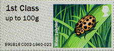 Post & Go : Ladybirds 1st Stamp (2016) Water Ladybird