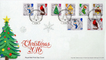 2016 Commemortaive First Day Cover from Collect GB Stamps