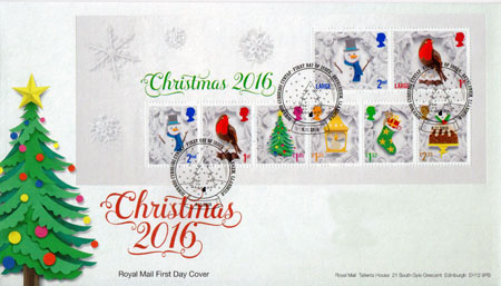 2016 Commemortaive First Day Cover from Collect GB Stamps