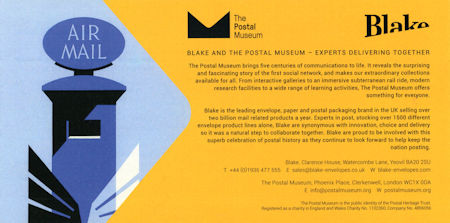 Reverse for Post   Go : Royal Mail Heritage : Mail by Air