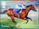 Racehorse Legends 1st Stamp (2017) Frankel