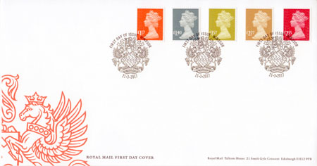 New Machin Definitives - (2017) New Machin Definitives