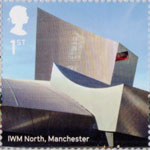 Landmark Buildings 1st Stamp (2017) IWM North, Manchester