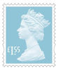 New Definitives £1.55 Stamp (2018) Marine Turquoise