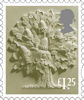 New Country Definitives £1,25 Stamp (2018) England £1.25