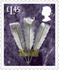 New Country Definitives £1.45 Stamp (2018) Wales £1.45