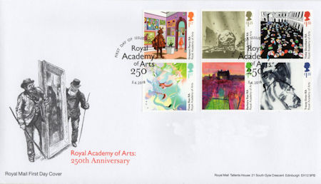 2018 Commemortaive First Day Cover from Collect GB Stamps