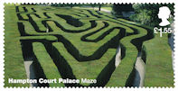 Hampton Court Palace £1.55 Stamp (2018) Hampton Court Palace – Maze