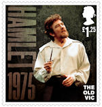 The Old Vic £1.25 Stamp (2018) Hamlet, 1975