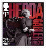 The Old Vic £1.25 Stamp (2018) Hedda Gabler, 1970