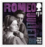 The Old Vic £1.55 Stamp (2018) Romeo and Juliet, 1960