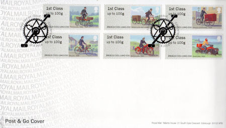 Post & Go : Royal Mail Heritage : Mail by Bike 2018