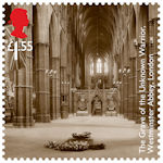 The First World War - 1918 £1.55 Stamp (2018) The Grave of the Unknown Warrior, Westminster Abbey, London