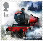 Harry Potter 1st Stamp (2018) Hogwarts Express