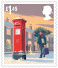 Christmas 2018 £1.45 Stamp (2018) Postbox