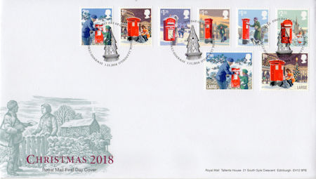 2018 Commemortaive First Day Cover from Collect GB Stamps