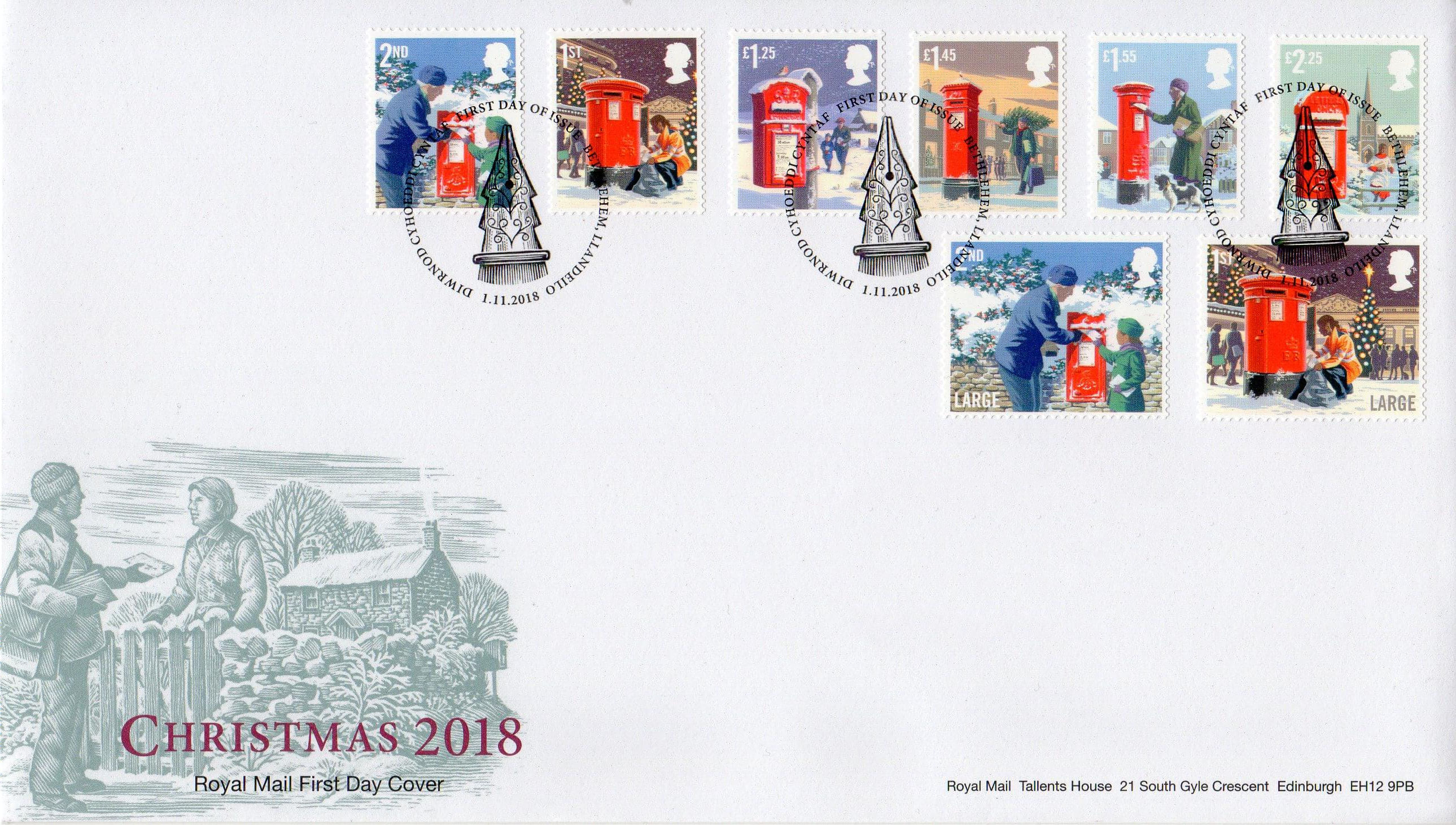  Harry Potter Set of 10 Royal Mail Postage Stamps 2018 : Office  Products