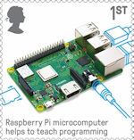 British Engineering 1st Stamp (2019) Raspberry Pi