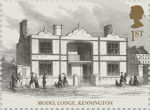 Queen Victoria Bicentenary 1st Stamp (2019) Model Lodge, Kennington