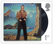Music Giants - Elton John 1st Stamp (2019) Caribou
