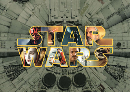 Reverse for Star Wars: The Complete Stamp Set Souvenir