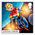 Marvel 1st Stamp (2019) Captain Marvel