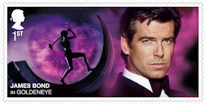 James Bond 1st Stamp (2020) GoldenEye (1995)