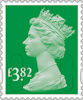 Machin Definitive 2020 £3.82 Stamp (2020) Holly Green