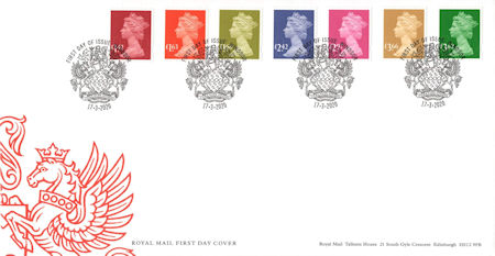 2020 Definitive First Day Cover from Collect GB Stamps