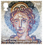 Roman Britain 2nd Stamp (2020) Bignor Mosaic
