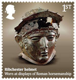 Roman Britain 1st Stamp (2020) Ribchester Helmet